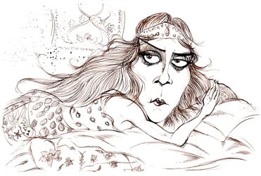 Theda Bara en Cléopâtre